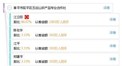 南平市延平區五谷山農產品專業合作社